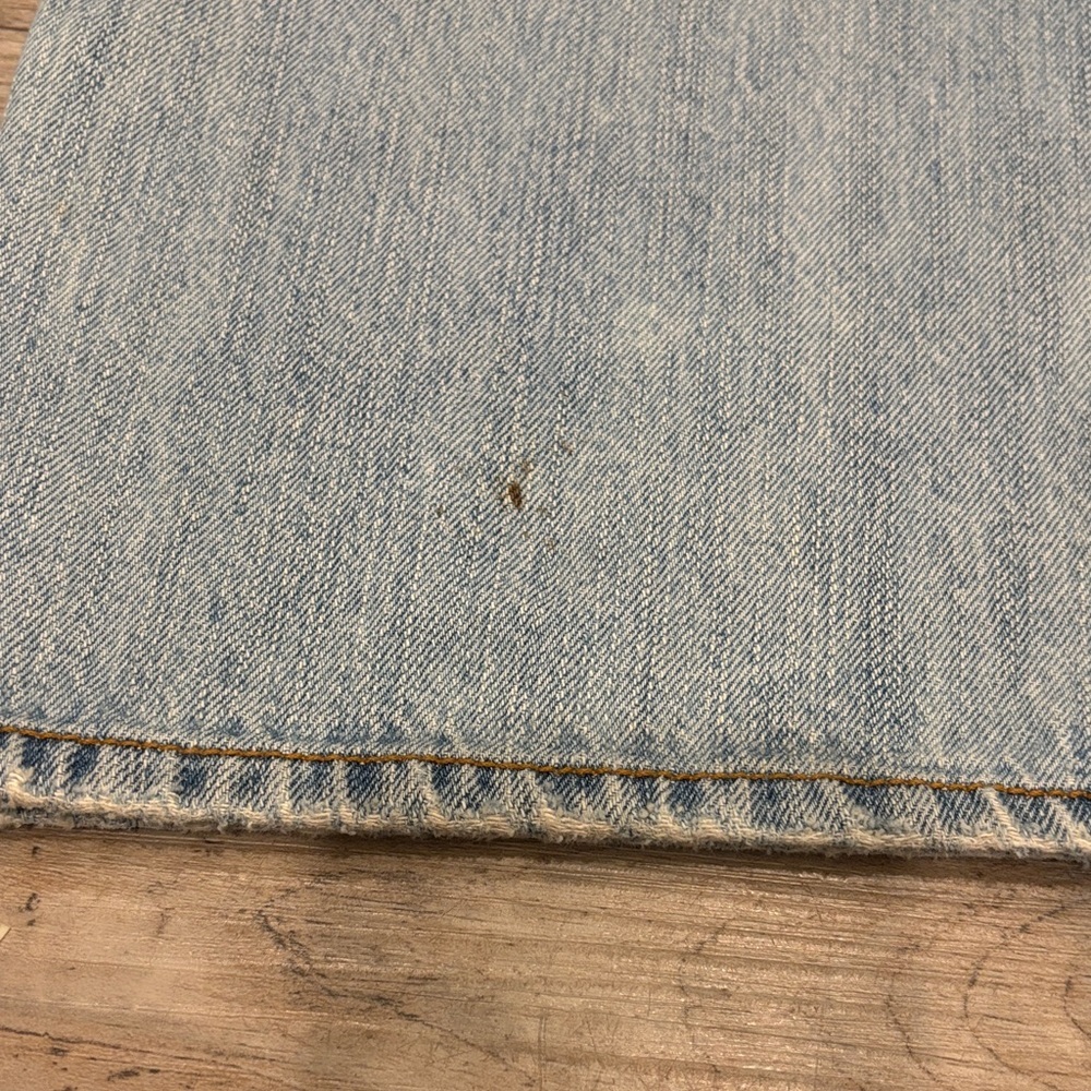 Aeropostale Men’s 33/32 Light Blue Distressed Jeans - Picture 6 of 8